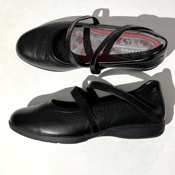 Aravon Shoes Aravon Comfort Engineering By New Balance Black